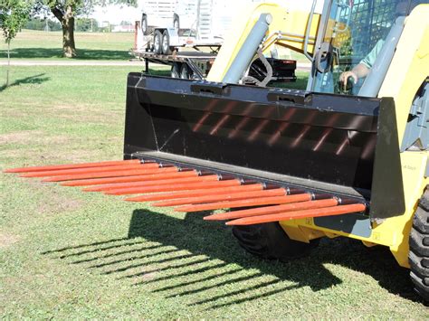 skid steer manure forks|skid steer manure fork attachment.